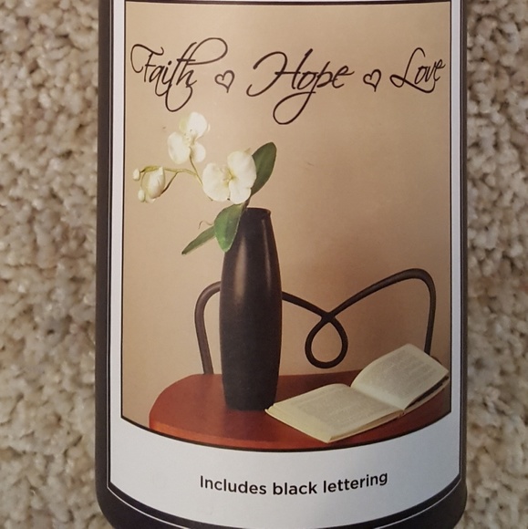 Wall Lettering- 'Faith❤Hope❤Love', New - Picture 3 of 8